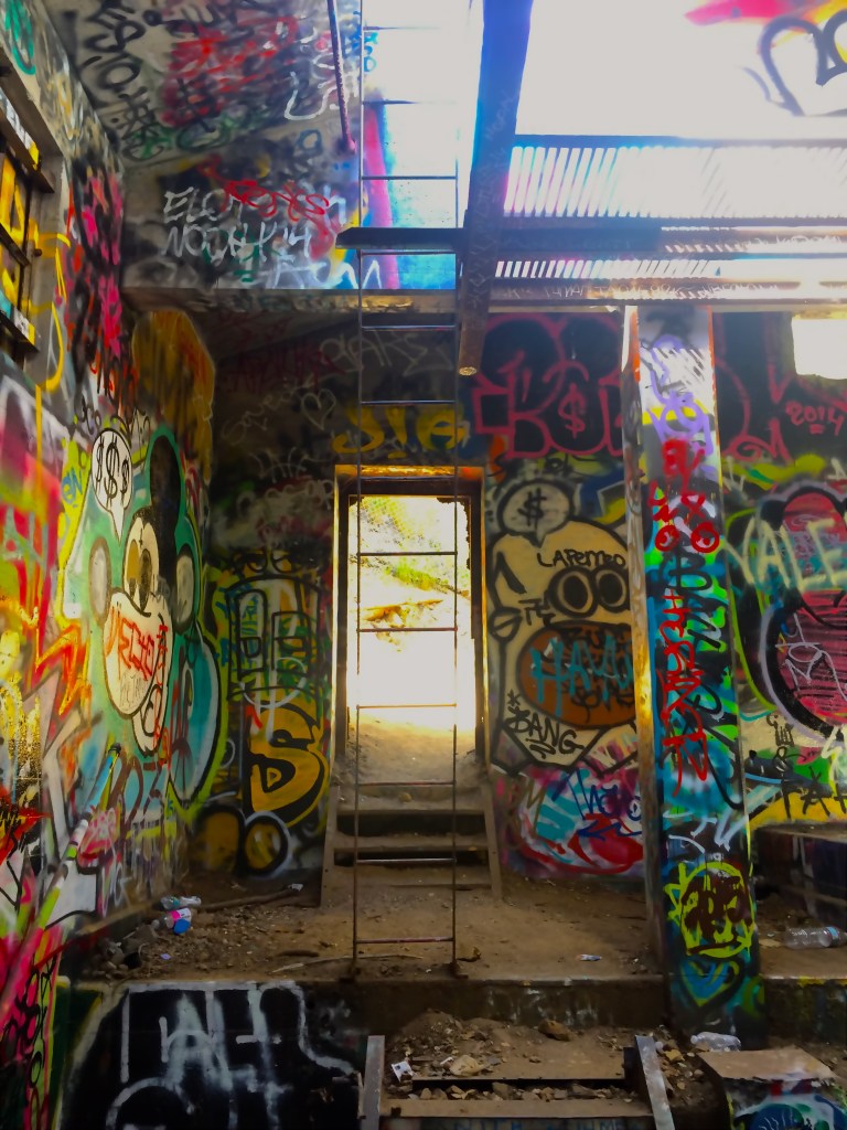 Murphy's Ranch inside bunker